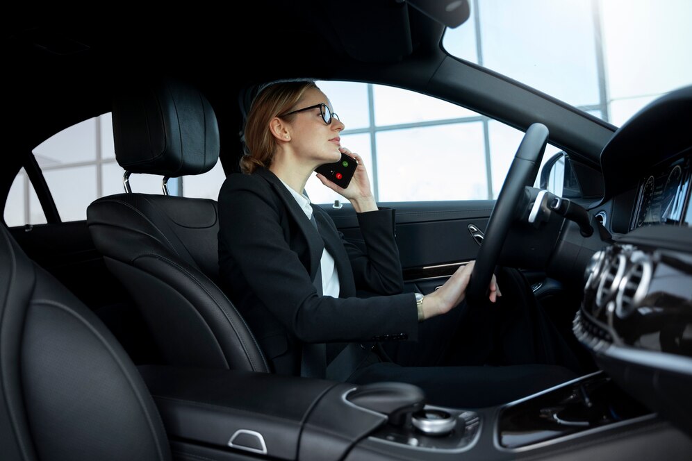 elegant uber driver
